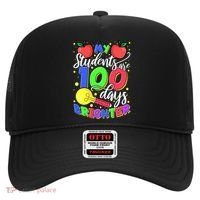 My Students Are 100 Days Brighter First Grade Teacher Gift Hat thumb 0