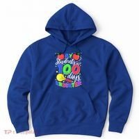 My Students Are 100 Days Brighter First Grade Teacher Gift Hoodie thumb 0