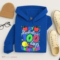 My Students Are 100 Days Brighter First Grade Teacher Gift Hoodie thumb 4