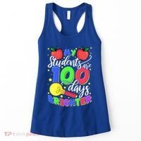 My Students Are 100 Days Brighter First Grade Teacher Gift Women's Tank Top thumb 0