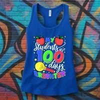 My Students Are 100 Days Brighter First Grade Teacher Gift Women's Tank Top thumb 3