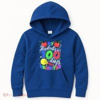 My Students Are 100 Days Brighter First Grade Teacher Gift Kids Hoodie thumb 0