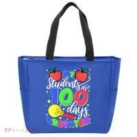 My Students Are 100 Days Brighter First Grade Teacher Gift Tote Bag thumb 0