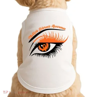 Multiple Sclerosis Awareness Eye Design Doggie Tank