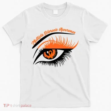 Multiple Sclerosis Awareness Eye Design T-Shirt