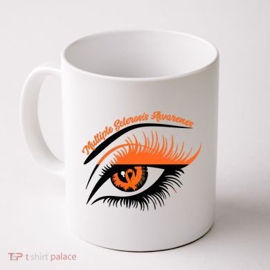 Multiple Sclerosis Awareness Eye Design Coffee Mug
