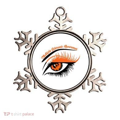 Multiple Sclerosis Awareness Eye Design Ornament