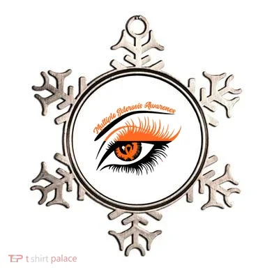Multiple Sclerosis Awareness Eye Design Ornament