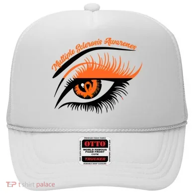 Multiple Sclerosis Awareness Eye Design Hat