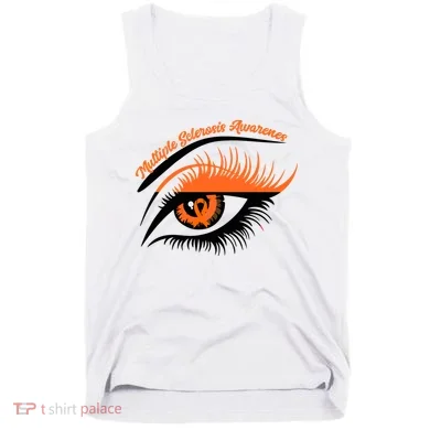 Multiple Sclerosis Awareness Eye Design Tank Top