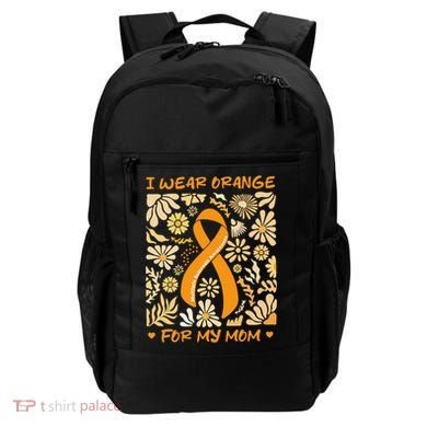 Multiple Sclerosis Awareness I Wear Orange for My Mom Boho Gift Backpack