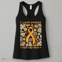 Multiple Sclerosis Awareness I Wear Orange for My Mom Boho Gift Women's Tank Top thumb 3