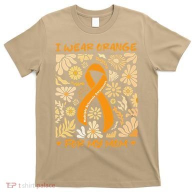 Multiple Sclerosis Awareness I Wear Orange for My Mom Boho Gift T-Shirt