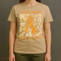 Multiple Sclerosis Awareness I Wear Orange for My Mom Boho Gift T-Shirt thumb 4