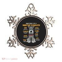 Miniature Schnauzer Anatomy Funny Dog Mum Dad Gift Ornament thumb 0