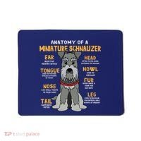 Miniature Schnauzer Anatomy Funny Dog Mum Dad Gift Mousepad thumb 0