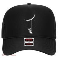 Moon Swing Astronaut Stars Space Man Funny Gift Hat thumb 0