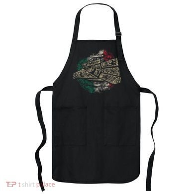 Mexico Sacred Aztec Calendar Mexican Eagle Archeological Apron