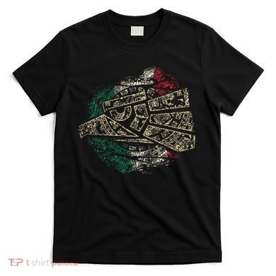 Mexico Sacred Aztec Calendar Mexican Eagle Archeological T-Shirt