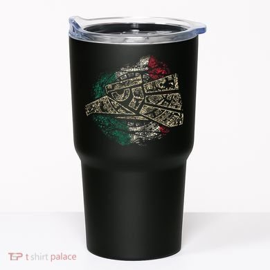 Mexico Sacred Aztec Calendar Mexican Eagle Archeological Tumbler
