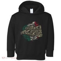 Mexico Sacred Aztec Calendar Mexican Eagle Archeological Toddler Hoodie thumb 0