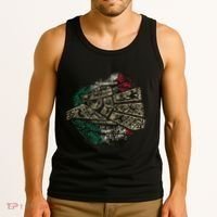 Mexico Sacred Aztec Calendar Mexican Eagle Archeological Tank Top thumb 3