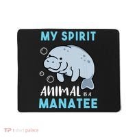 My Spirit Animal Is A Manatee Marine Biologist Gift Mousepad thumb 0