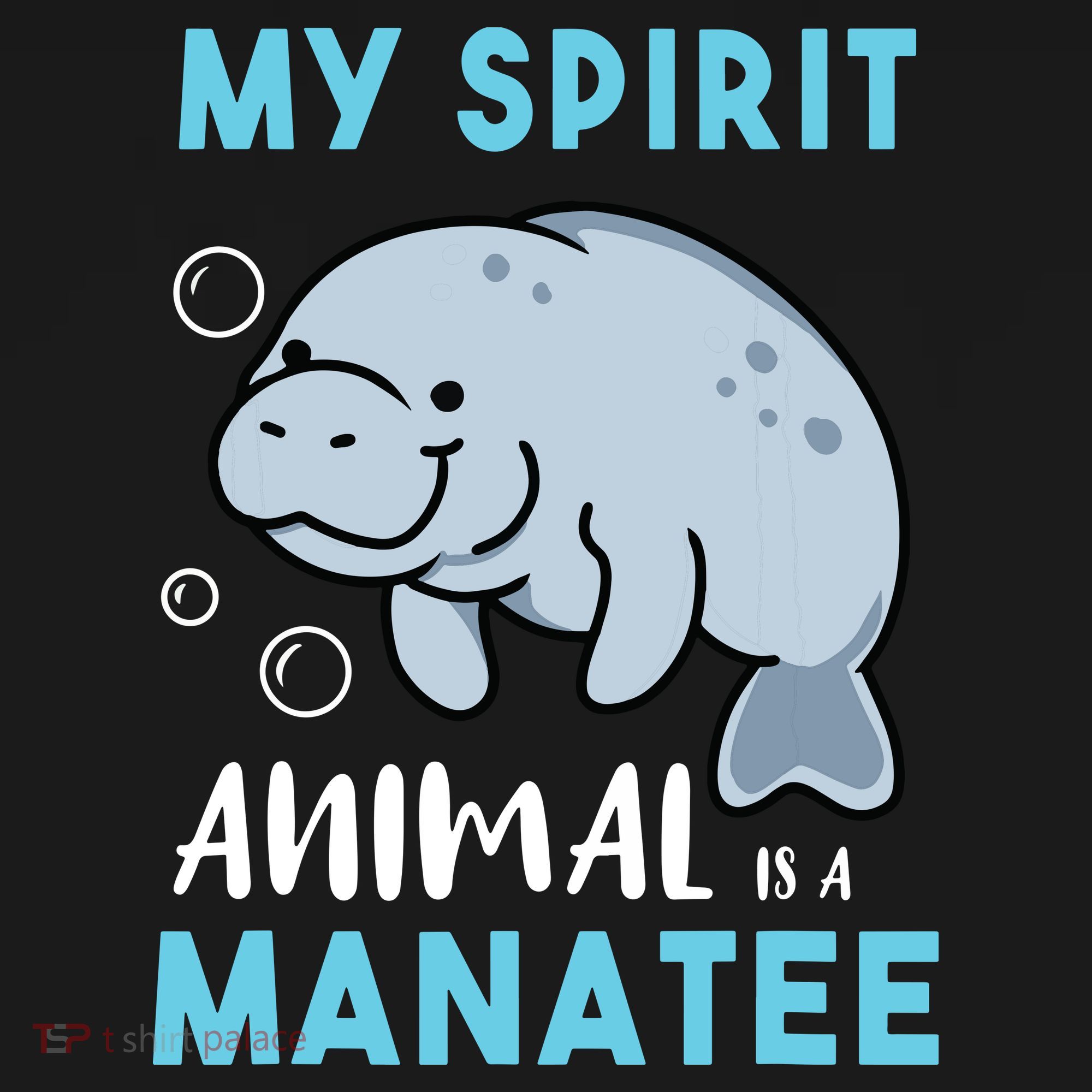 My Spirit Animal Is A Manatee Marine Biologist Gift Mousepad
