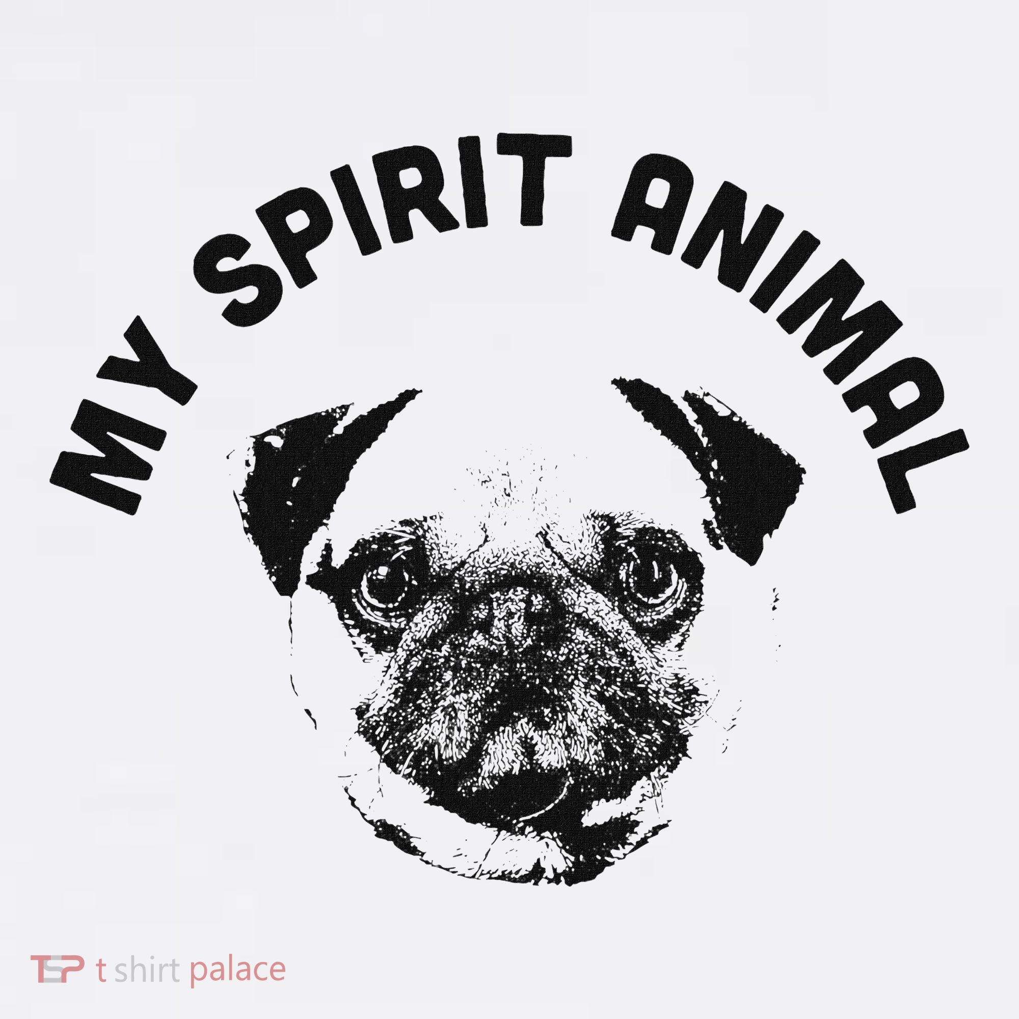 My Spirit Animal Pug Funny Dog Mom And Dog Dad Hat