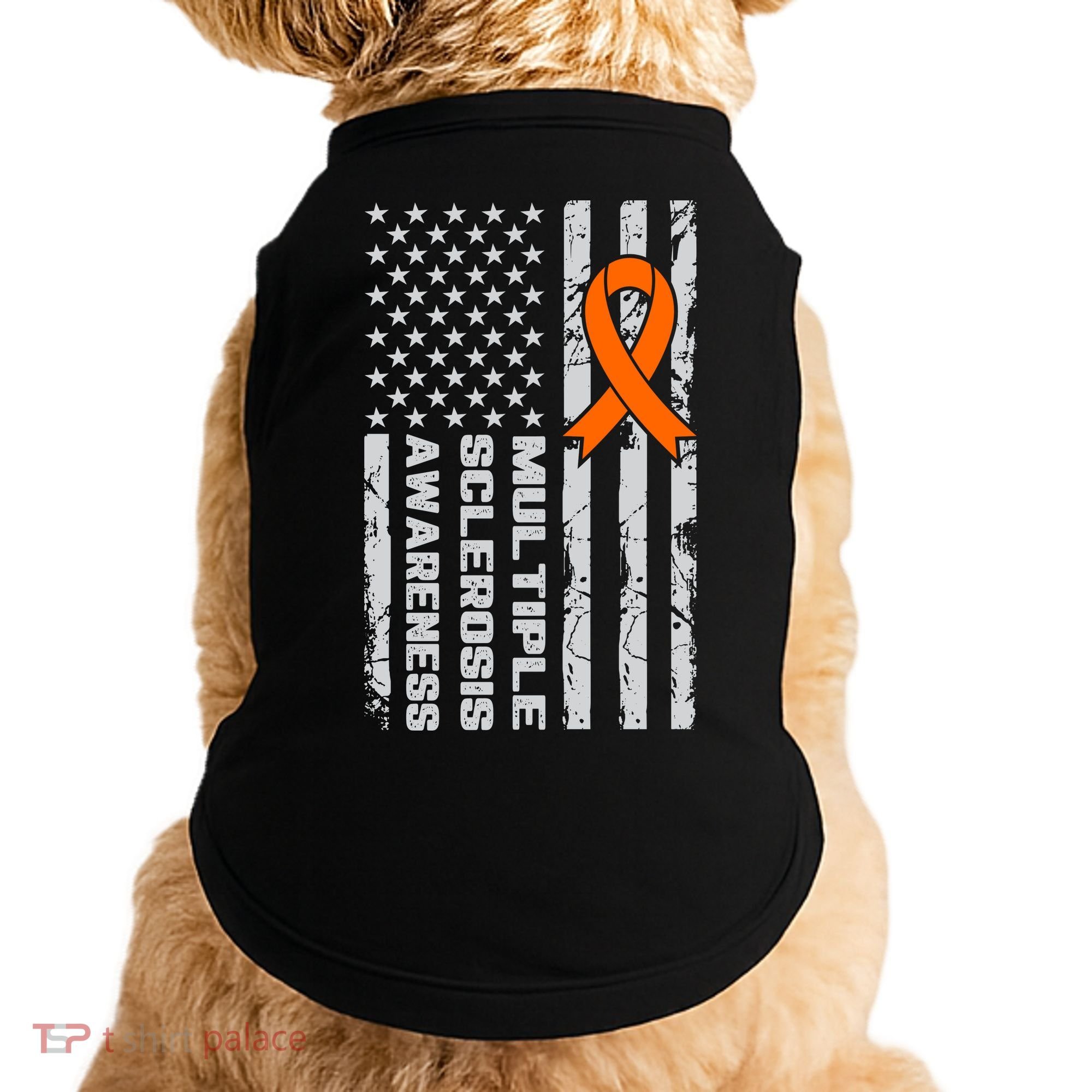 Multiple Sclerosis Awareness MS Doggie Tank