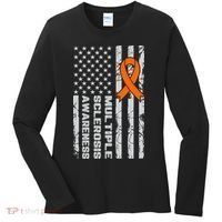 Multiple Sclerosis Awareness MS Women's Long Sleeve Shirt thumb 0