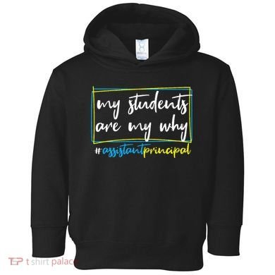 My Students Are My Why Assistant Principal Toddler Hoodie