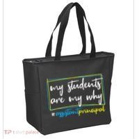 My Students Are My Why Assistant Principal Tote Bag thumb 2
