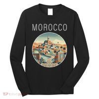 Morocco Scenery Art Deco Long Sleeve Shirt thumb 0