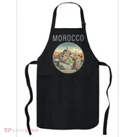 Morocco Scenery Art Deco Apron thumb 0