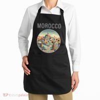 Morocco Scenery Art Deco Apron thumb 2