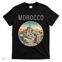 Morocco Scenery Art Deco T-Shirt thumb 0