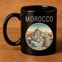 Morocco Scenery Art Deco 11oz C Handle Ceramic Mug thumb 4