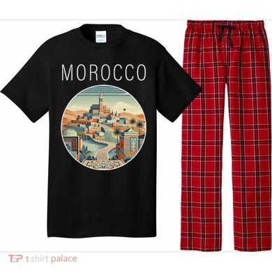 Morocco Scenery Art Deco Pajama Set