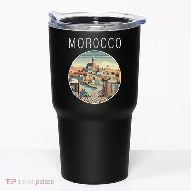 Morocco Scenery Art Deco Tumbler