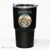Morocco Scenery Art Deco Tumbler thumb 0