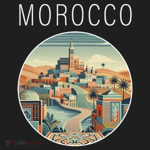 Morocco Scenery Art Deco Tumbler