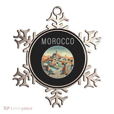 Morocco Scenery Art Deco Ornament
