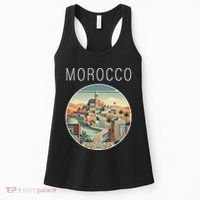 Morocco Scenery Art Deco Women's Tank Top thumb 0