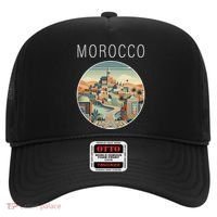Morocco Scenery Art Deco Hat thumb 0