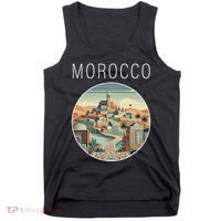 Morocco Scenery Art Deco Tank Top thumb 0