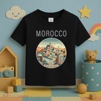 Morocco Scenery Art Deco Toddler T-Shirt thumb 3