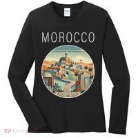 Morocco Scenery Art Deco Women's Long Sleeve Shirt thumb 0