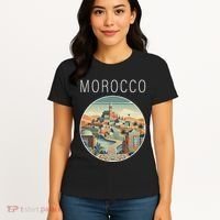 Morocco Scenery Art Deco Women's T-Shirt thumb 4