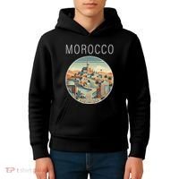 Morocco Scenery Art Deco Kids Hoodie thumb 4